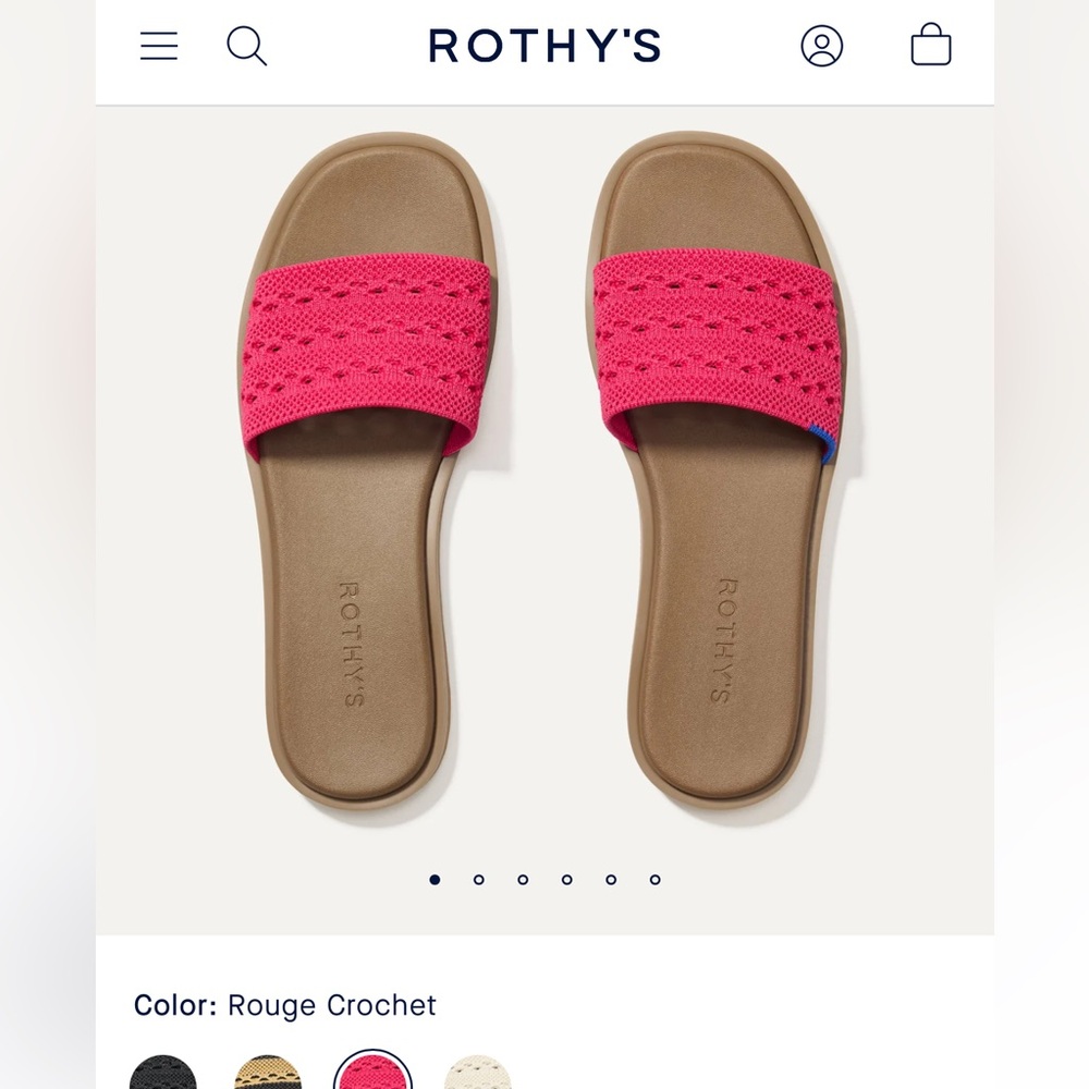 Rothy’s 
The Slide Sandal
5